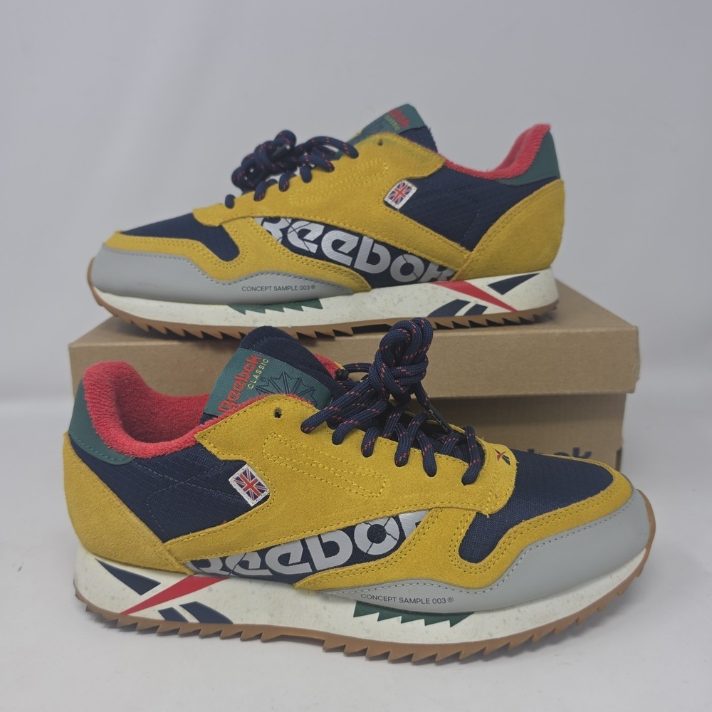 Reebok Men's Leather Ripple Classic Concept Sample 003 Sneaker Size 7/39. - Picture 1 of 14